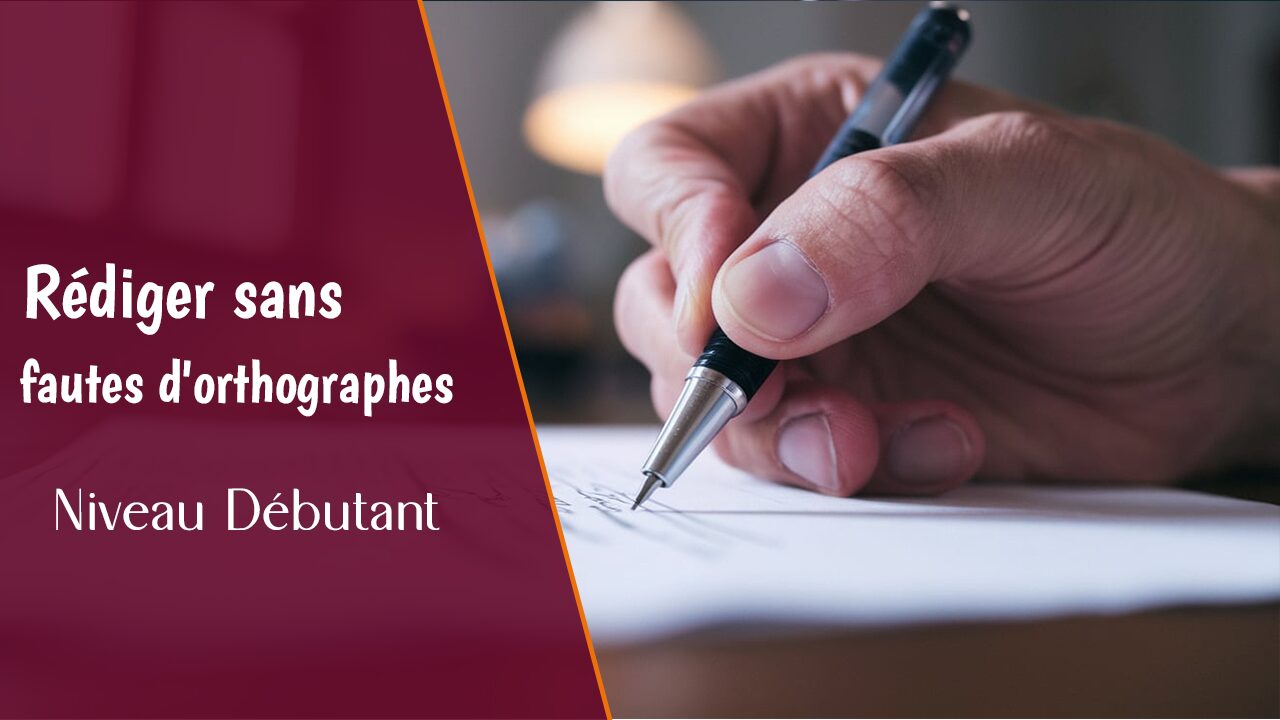 Rédiger Sans Fautes d'Orthographe - Niveau Débutant